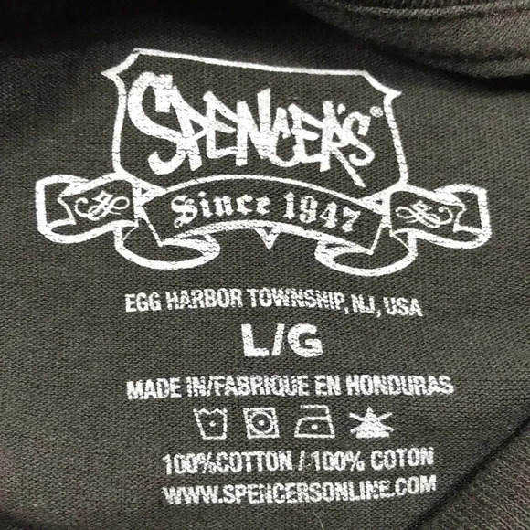 Spencer’s Size Large Black Graphic Pride Tee. New Without Tag. - Picture 3 of 3